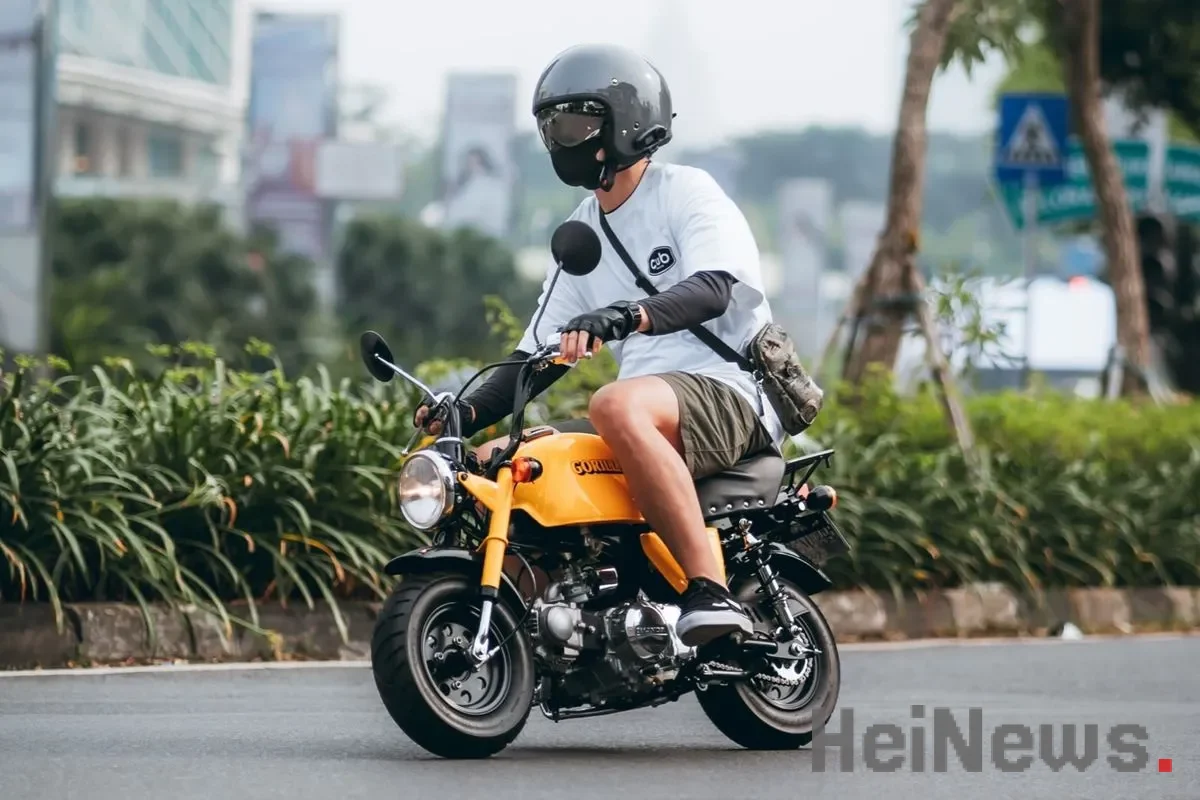 Andika Wiryawan Rakit Honda Gorilla dari Nol dengan Komponen Impor