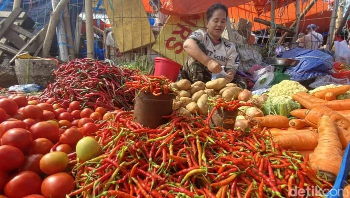 Harga Cabai Rawit Merah Naik Menjadi Rp 76.300 per Kg pada 21 Juni 2026