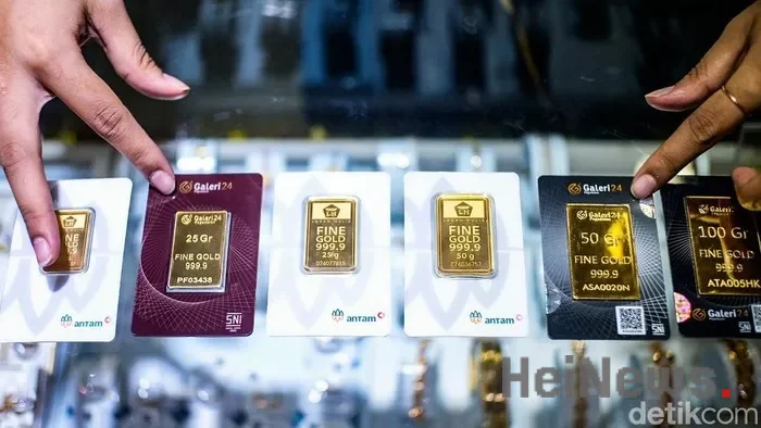 Harga Emas Antam Hari Ini Stabil, Buyback Turun Rp 52.000