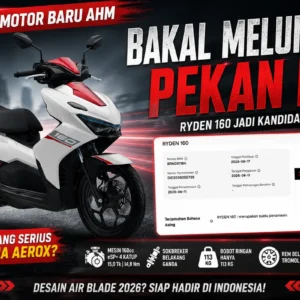Honda Siapkan Peluncuran Motor Baru Ryden 160 Pekan Ini di Jakarta