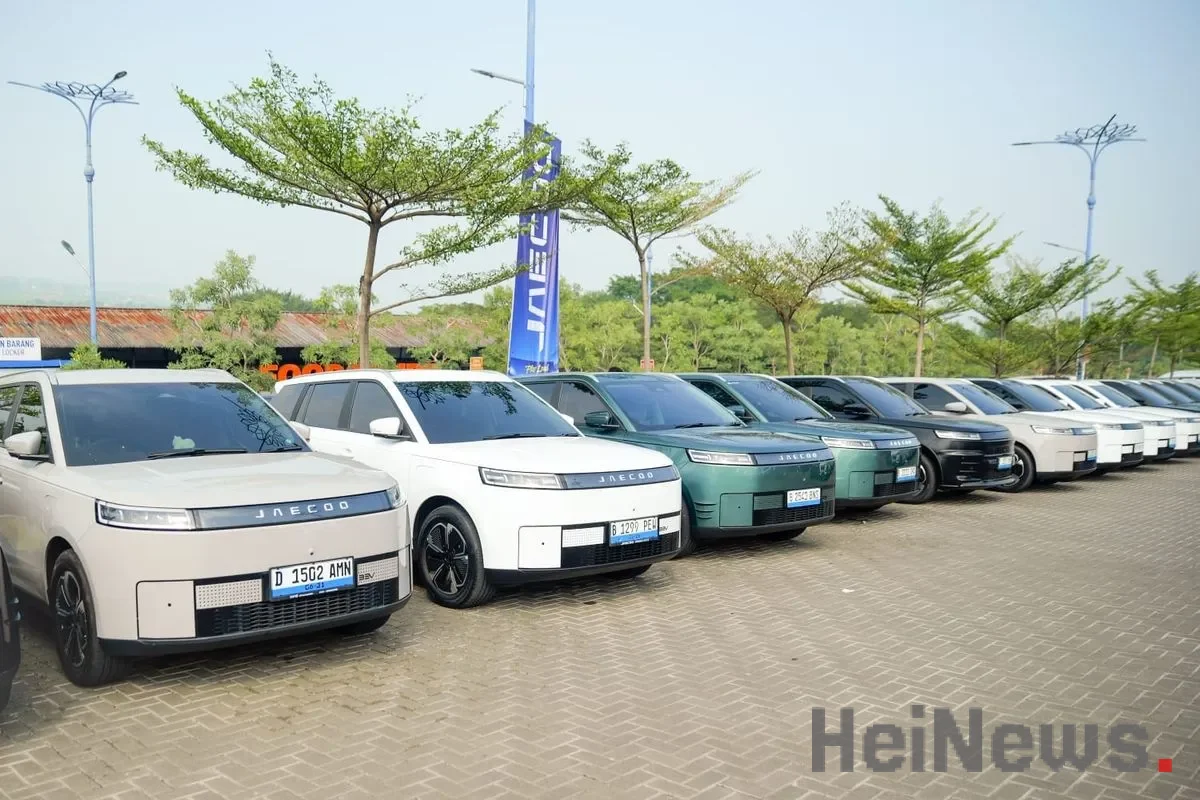 Jaecoo Kirim 20.000 Unit J5 EV ke Konsumen di Indonesia