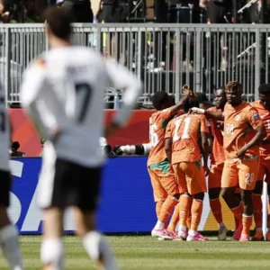 Jerman Tertinggal 0-1 dari Pantai Gading di Babak Pertama