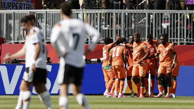Jerman Tertinggal 0-1 dari Pantai Gading di Babak Pertama