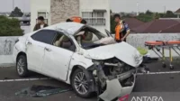 Kecelakaan Beruntun di Tol Becakayu Libatkan Tiga Mobil, Delapan Orang Terluka