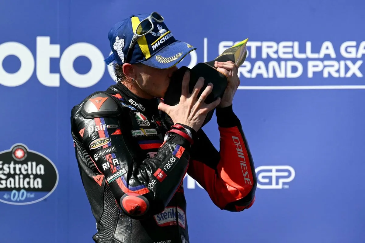 Marco Bezzecchi Terjatuh di Sprint Race MotoGP Ceko 2026, Poin Terkikis