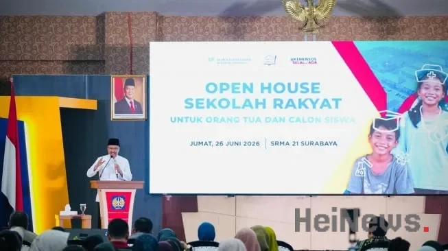 Open House Sekolah Rakyat Surabaya, Orang Tua Terharu Lihat Perkembangan Siswa