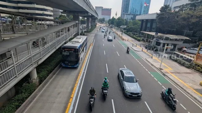 Pramono Anung Resmikan Wajah Baru Jalan HR Rasuna Said di Jakarta Selatan