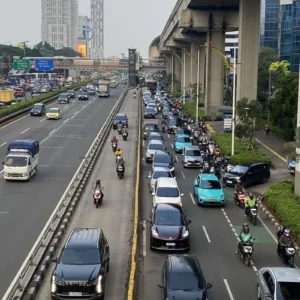 Rekayasa Lalu Lintas di Pancoran Akibat Acara UMKM 5K Run Hari Ini
