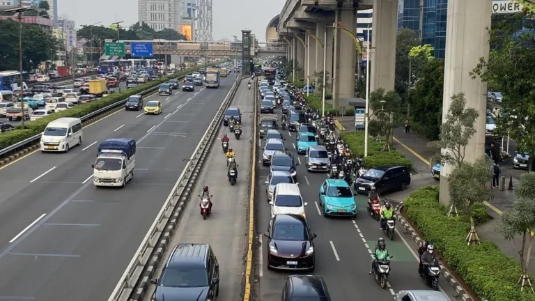 Rekayasa Lalu Lintas di Pancoran Akibat Acara UMKM 5K Run Hari Ini