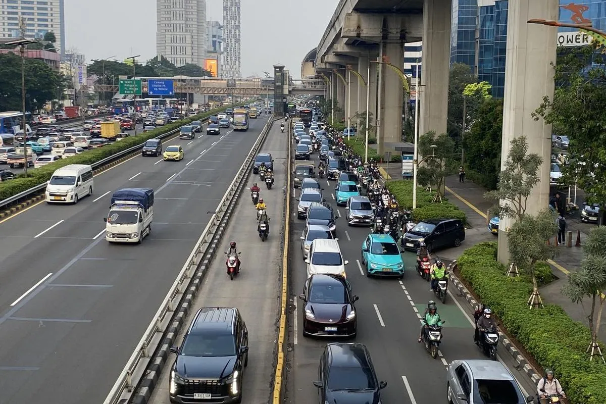 Rekayasa Lalu Lintas di Pancoran Akibat Acara UMKM 5K Run Hari Ini