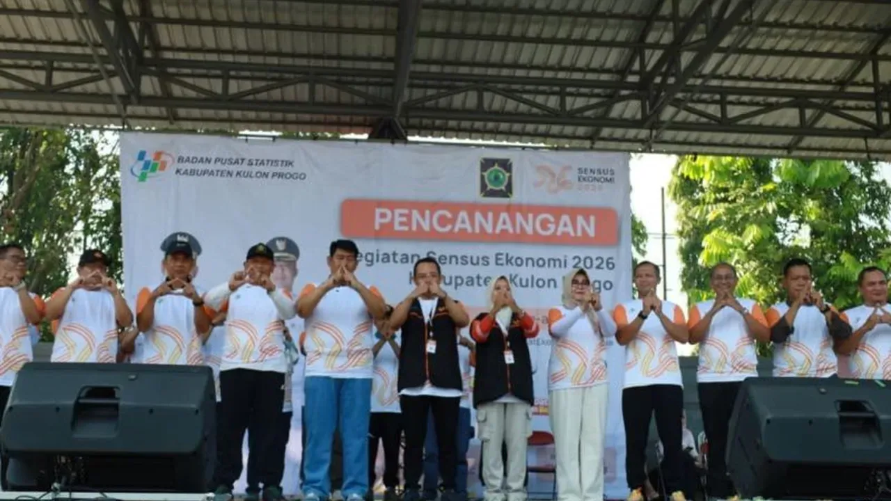 Sensus Ekonomi 2026 Kulon Progo Resmi Dicanangkan untuk Pembangunan Daerah