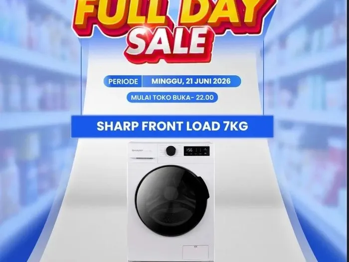 Transmart Gelar Full Day Sale, Diskon Hingga Rp 2 Juta untuk Mesin Cuci